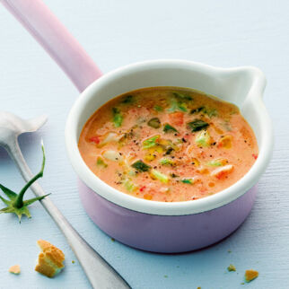 Tomaten-Kokos-Suppe Tomaten-Kokos-Suppe