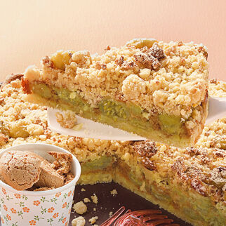 Stachelbeer-Krümelkuchen Stachelbeer-Krümelkuchen