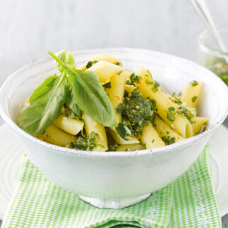 Penne mit Pesto Penne mit Pesto
