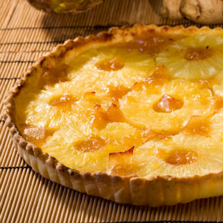 Ananas-Ingwer-Tarte Ananas-Ingwer-Tarte