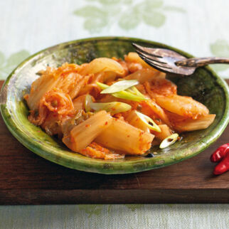 Kimchi, eingelegter Chinakohl Kimchi, eingelegter Chinakohl