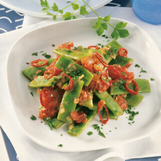 Pikantes Bohnengemüse Pikantes Bohnengemüse