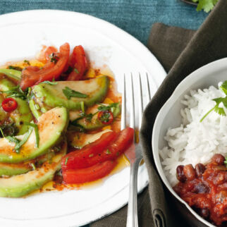 Avocado-Tomaten-Salat Avocado-Tomaten-Salat