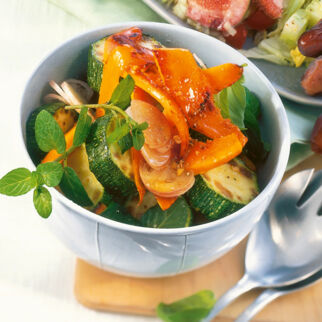 Kürbis-Zucchini-Salat Kürbis-Zucchini-Salat