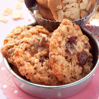 Kernige Dinkelplätzchen Kernige Dinkelplätzchen
