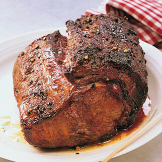 Rosa gebratenes Roastbeef Rosa gebratenes Roastbeef