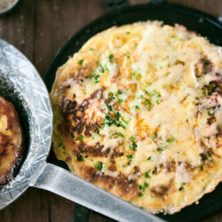 Kartoffel-Kräuter-Crêpes Kartoffel-Kräuter-Crêpes