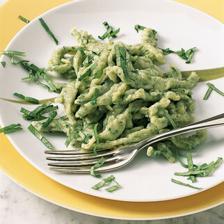 Bärlauchspätzle Bärlauchspätzle