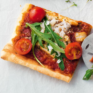 Halloumi-Pizza Halloumi-Pizza