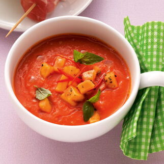 Tomaten-Papaya-Suppe Tomaten-Papaya-Suppe