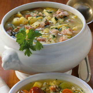 Steckrübeneintopf Steckrübeneintopf