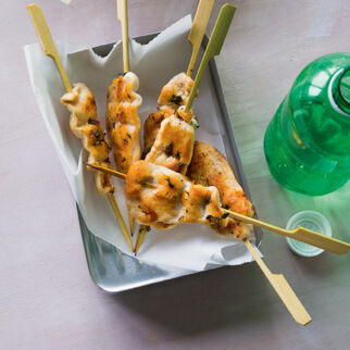 Hähnchenspieße für unterwegs Hähnchenspieße für unterwegs