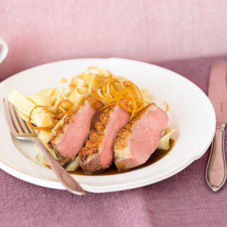 Orangenentenbrust Orangenentenbrust