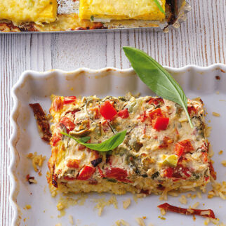 Paprika-Reis-Auflauf Paprika-Reis-Auflauf