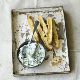 Feta-Spinat-Dill-Aufstrich Feta-Spinat-Dill-Aufstrich