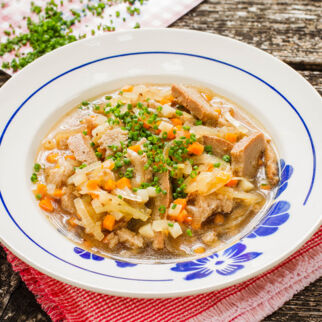 Bayerische Brotsuppe Bayerische Brotsuppe