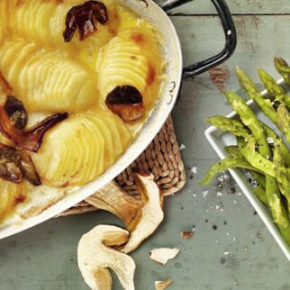 Steinpilz-Kartoffelgratin Steinpilz-Kartoffelgratin