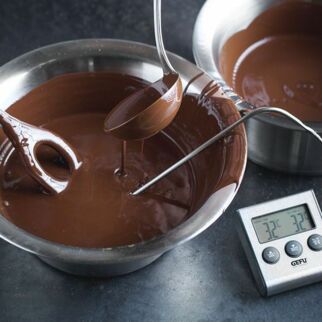 Kuvertüre temperieren Kuvertüre temperieren