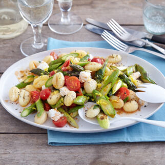 Gnocchi mit grünem Spargel Gnocchi mit grünem Spargel