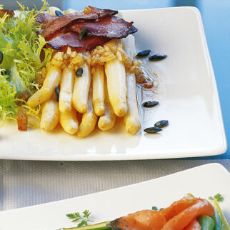 Spargel mit Kernöl Spargel mit Kernöl