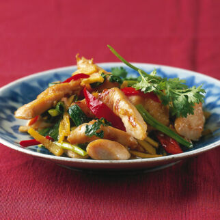 Scharfes Ingwerhähnchen Scharfes Ingwerhähnchen