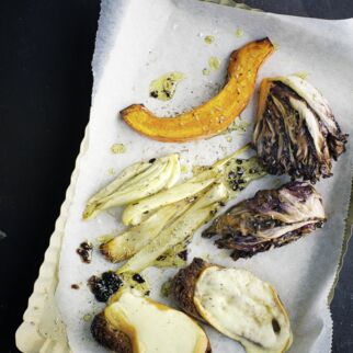 Ofengemüse mit Crostini Ofengemüse mit Crostini