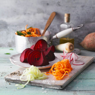 Gemüsesorten für den Spiralschneider Gemüsesorten für den Spiralschneider