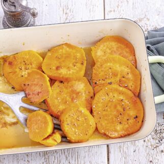 Glasierte Süßkartoffeln Glasierte Süßkartoffeln