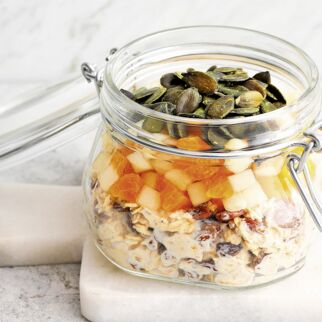 Overnight Oats mit Früchten Overnight Oats mit Früchten