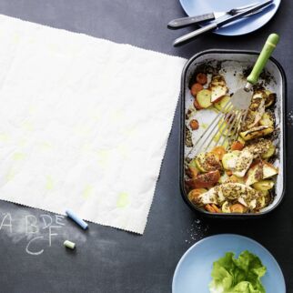 Gratiniertes Senfhähnchen Gratiniertes Senfhähnchen