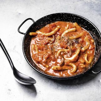 Marinara-Sauce mit Pulpo Marinara-Sauce mit Pulpo
