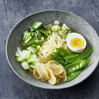 Rettich-Pak-Choi-Ramen Rettich-Pak-Choi-Ramen