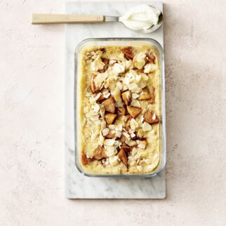 Bratapfelauflauf Bratapfelauflauf