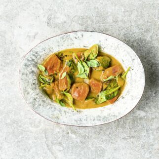 Gelbes Kürbis-Curry Gelbes Kürbis-Curry