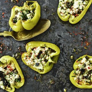 Gefüllte Feta-Paprika Gefüllte Feta-Paprika