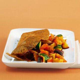 Galettes mit Ratatouille Galettes mit Ratatouille