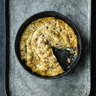 Spinat-Feta-Teigschnecke Spinat-Feta-Teigschnecke