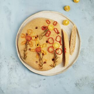 Blumen-Focaccia Blumen-Focaccia