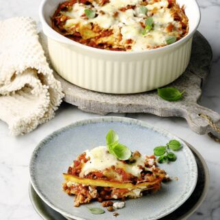 Schnelle Tortilla-Lasagnemit Linsen Schnelle Tortilla-Lasagnemit Linsen