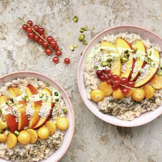 Hafer-Pistazien-Bowl Hafer-Pistazien-Bowl