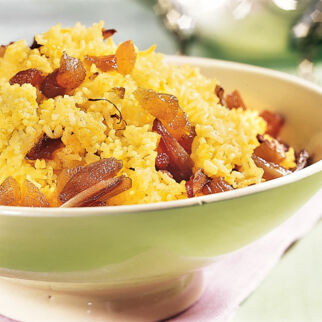 Safranreis mit Aprikosen Safranreis mit Aprikosen