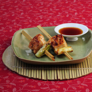 Hähnchen-Yakitori Hähnchen-Yakitori