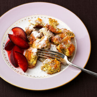 Mohnschmarrn mit Zwetschgenröster Mohnschmarrn mit Zwetschgenröster