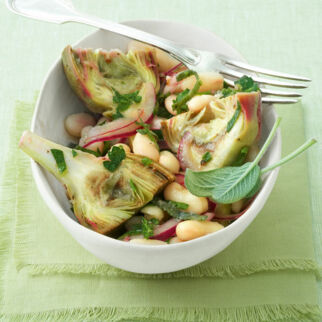Artischocken-Bohnen-Salat Artischocken-Bohnen-Salat