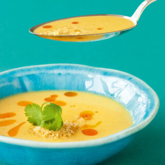 Möhren-Curry-Suppe Möhren-Curry-Suppe