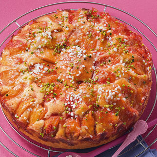 Pfirsich-Pistazien-Kuchen Pfirsich-Pistazien-Kuchen