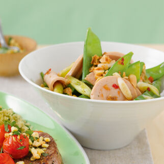 Asiatischer Wurstsalat Asiatischer Wurstsalat