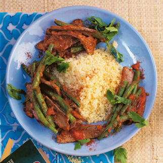 Geschnetzeltes mit Bohnen Geschnetzeltes mit Bohnen