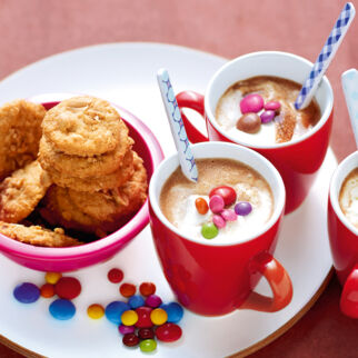 Heiße Schokolade mit Sahne Heiße Schokolade mit Sahne