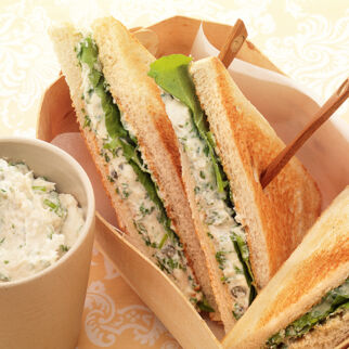 Tramezzini mit Fischcreme Tramezzini mit Fischcreme